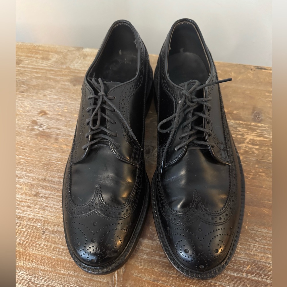 Walk-Over Vintage Pebble  Wing Tip Oxford Loafer Shoe Men Size 7 1/2 Unisex